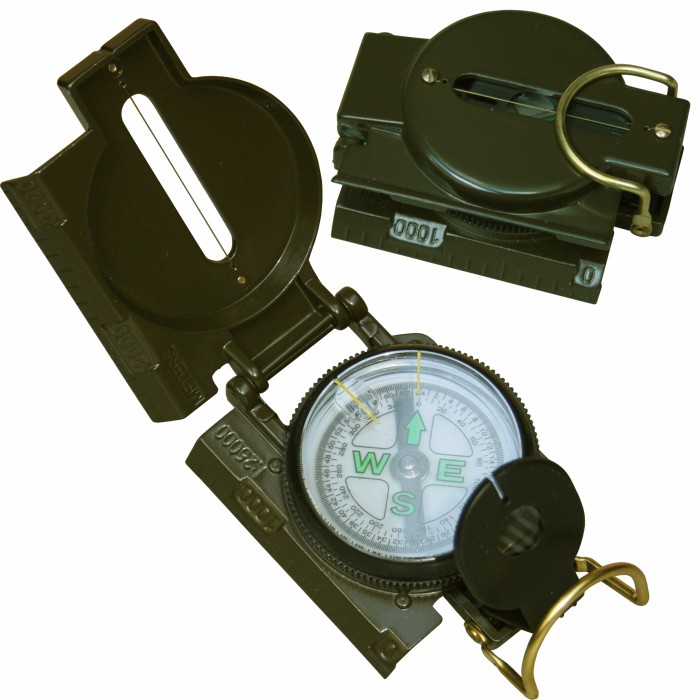 MFH Kompass, US-Typ, Metallgehäuse, oliv